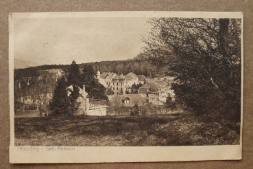 Ansichtskarte AK Drei Ähren Trois Epis Elsass 1909 Gebäude Häuser Ortsansicht Frankreich France 68 Haut Rhin